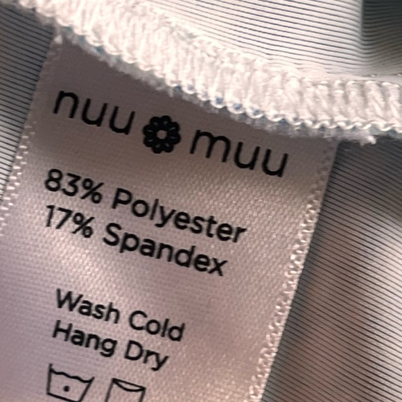 Nuu Muu hiking dress, exercise dress, stretchy, sleeveless, floral leaf print M - Picture 8 of 8